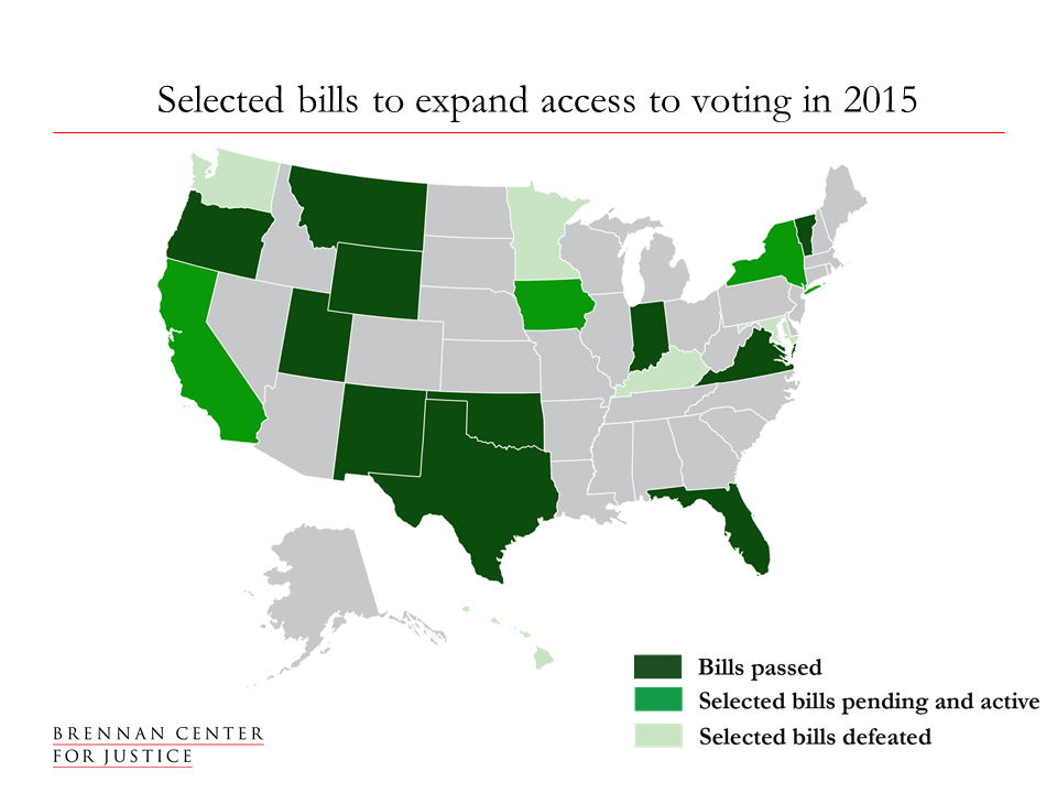 Voting Laws Roundup Brennan Center For Justice